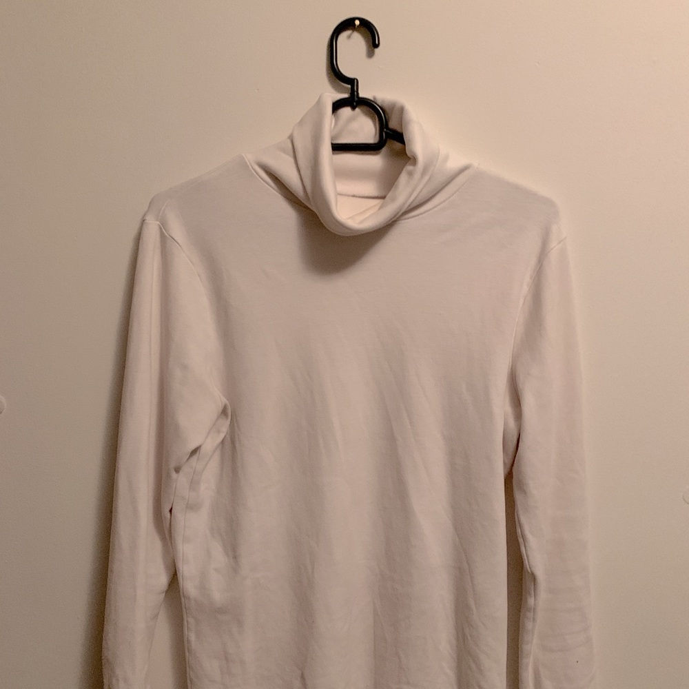 White Turtleneck
